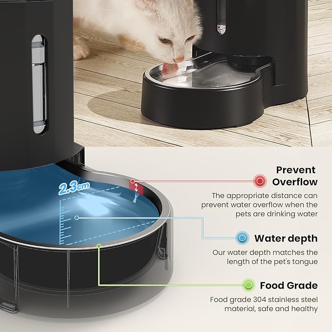 CZPET Automatic 4L/135Oz/1Gal Cat Water Dispenser - Image 4
