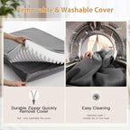 BFPETHOME Outdoor Dog Beds for Large Dogs, Waterproof Dog Bed for Medium - Image 6