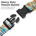 Reflective Dog Collar for Small Dogs, Cute Boho Adjustable Heavy-Duty Nylon - Image 4