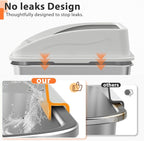 Stainless Steel Litter Box | Metal Kitty Litter Box - Image 5