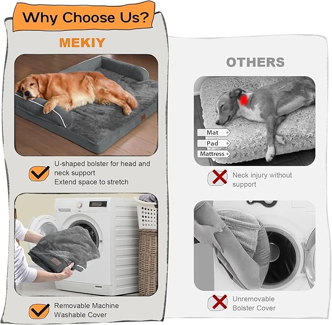 Small Dog Bed Orthopedic Washable Cat Bed Memory Foam Small Couch Sofa Indoor - Image 4