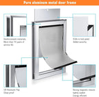 Ownpets Aluminum Large Dog Door, Pet Door - Image 3
