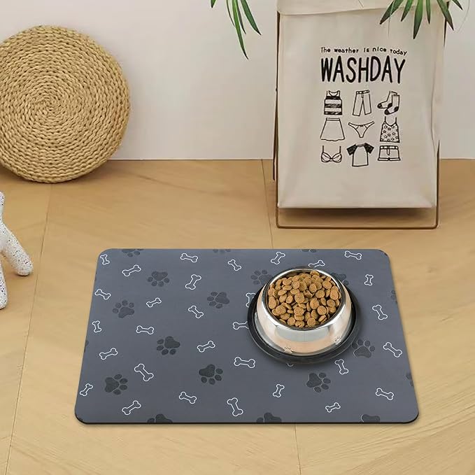 Pet Cat Dog Food Mat Non Slip Mat - Image 9