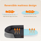 Dwanton Orthopedic Dog Bed for Large Dogs - Image 3
