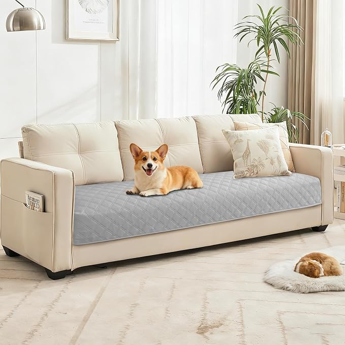 Waterproof Couch Covers for Pets, Waterproof Dog Bed Cover, Anti-Slip Soft Dog - Image 8