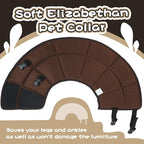 Dog Cone Collar Soft Cone for Medium Dogs After Surgery Adjustable Elizabethan - Image 7