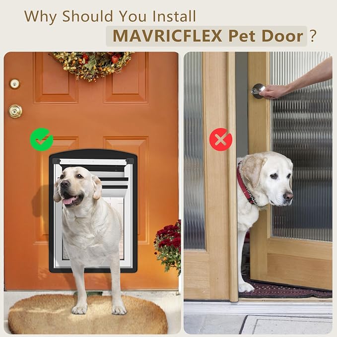 MAVRICFLEX Dog Door for Door - Image 4