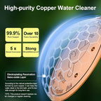 Upgraded Bird Bath Copper Disk, 0.8mm Reinforced 99.99% Pure Copper Cleaning - Image 3