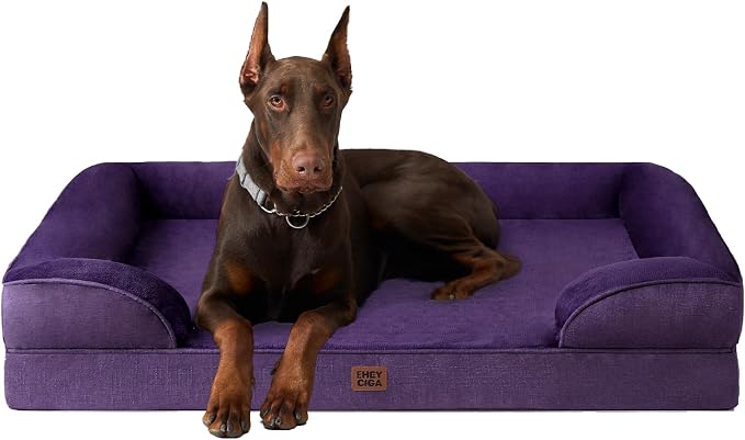 EHEYCIGA Orthopedic Dog Beds for Extra Large Dogs, Waterproof Memory Foam XXL by EHEYCIGA