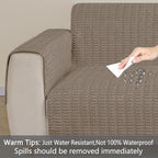 Muamar Dog Bed Cover Sofa Protector, Anti Slip Waterproof Sofa Covers - Image 7