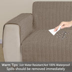 Muamar Dog Bed Cover Sofa Protector, Anti Slip Waterproof Sofa Covers - Image 7