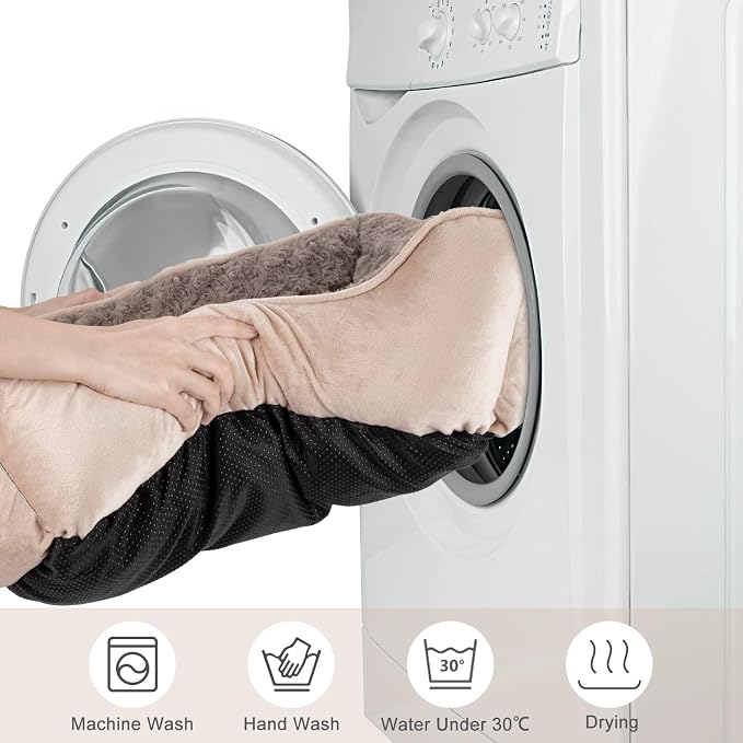 JOEJOY Rectangle Dog Bed for Large Medium Small Dogs - Image 5
