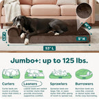 Furhaven Orthopedic Dog Bed for Large Dogs w/ Removable Bolsters & Washable - Image 3
