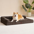 EHEYCIGA Memory Foam Dog Bed Large Size Dogs, Orthopedic Dog Bed Large - Image 9