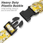 Reflective Dog Collar for Small Dogs, Cute Flower Theme Adjustable Heavy-Duty - Image 4