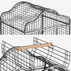 Yaheetech Extra Large Bird Cage 63'' Open Play Top Bird Cage - Image 5