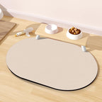 Large Pet Feeding Mat – 28''x17'' Absorbent Dog Mat by METEOROCK