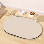 Pet Feeding Mat – 20''x12'' Absorbent Dog Food Mat, Pet Water Mats Protect Floor by METEOROCK