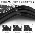 Dog Cat Food Mat, Rapid AbsorbentPet Feeding Mat, Bone Shaped Dog Placemat - Image 2