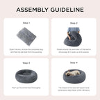Bedsure Calming Dog Bed for Medium Dogs - Image 6