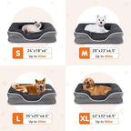 Sweetcrispy Orthopedic Dog Bed, XL Large Memory Foam Puppy Cat Bed - Image 6