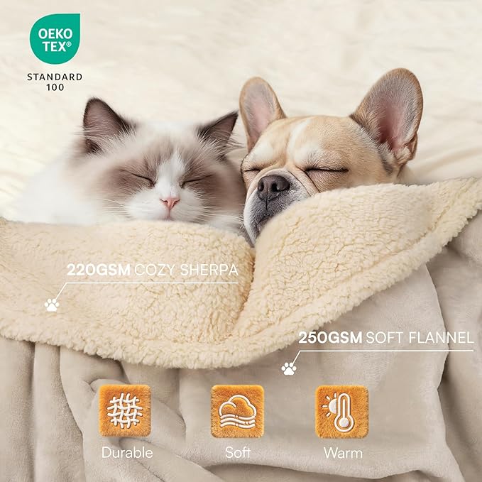 Luciphia Waterproof Pet Blankets, Liquid Pee Proof Dog Blanket - Image 3