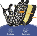 Pawaboo Adjustable Dog Carrier Purses, Pet Front Cat Travel Bag Dog Carrier - Image 5