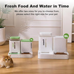 Gravity Dog Food and Water Dispenser, 2 in 1 Automatic Dog Feeder - Image 7