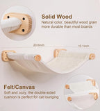Cat Wall Hammock, Dual-Sided Cat Wall Bed - Image 3