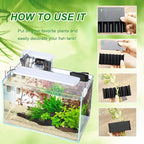 2PC 7 Holes Upgraded Aquarium Plant Holder, Aquatic Plants Cup - Image 4