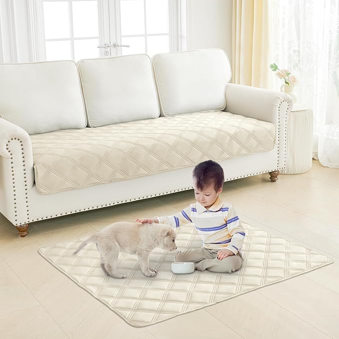 Smiry Waterproof Dog Bed Cover Blanket 40x50, Soft Reversible Pet Blanket - Image 7
