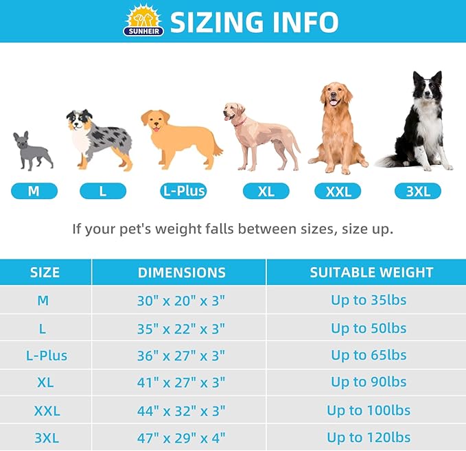 Extra Large Waterproof Dog Bed, Jumbo Orthopedic Dog Beds - Image 5
