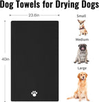 Microfiber Dog Towels for Drying Dogs, Super Absorbent and Soft Pet Towel - Image 3