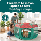 FurHaven Portable Pet Playpen for Dogs & Cats, Indoor Kitten Playpen - Image 2
