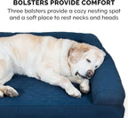 Furhaven Orthopedic Dog Bed for Large Dogs w/ Removable Bolsters & Washable - Image 11