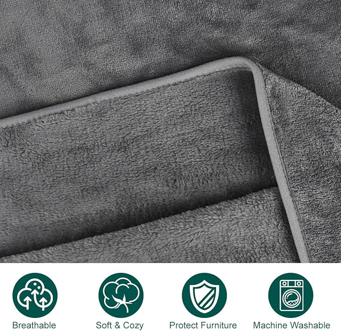 Onarway Dog Blanket Washable for Puppy: 4 Packs Dog Blankets 28”x20” - Image 4