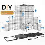 Oneluck Outdoor Cat House Cat Cages Enclosure - Image 8