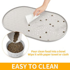 KPWACD Dog Food Mat Anti-Slip Bowl Mats - Image 6