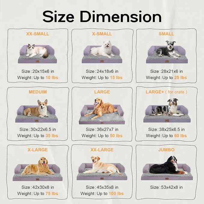 Extra Large Dog Bed-Orthopedic Waterproof XL Dog Bed - Image 2