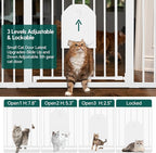 Babelio 36-56" Extra Wide Auto Close Baby Gate - Image 3