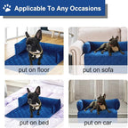 Brilliant Sunshine Premium Calming Dog Bed Mat, Silky Velvet, Removable - Image 7