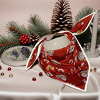 Christmas Dog Bandanas Santa Claus Dogs Scarf - Image 7