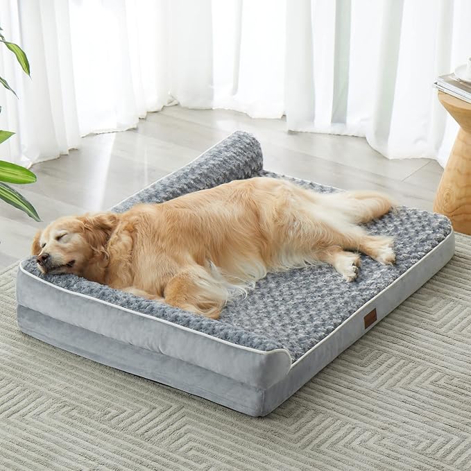 BFPETHOME Orthopedic Dog Bed for Extra Large Dogs-Big Waterproof Sofa Dog Bed - Image 8