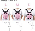 Dog Carrier Pink Legs Out Front Pet Carrier Backpack Comfortable Puppy Bag - Image 4