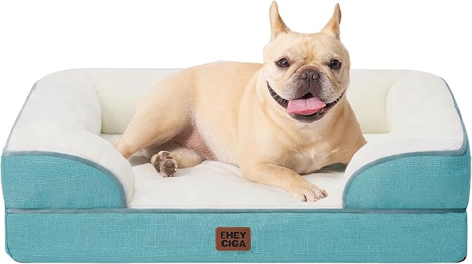 EHEYCIGA Orthopedic Dog Bed for Small Dogs, Waterproof Memory Foam Small Dog by EHEYCIGA