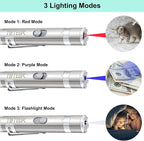 TBTeek Cat Toys, Rechargeable, 3 Light Modes & 5 Fun Patterns, Portable - Image 3