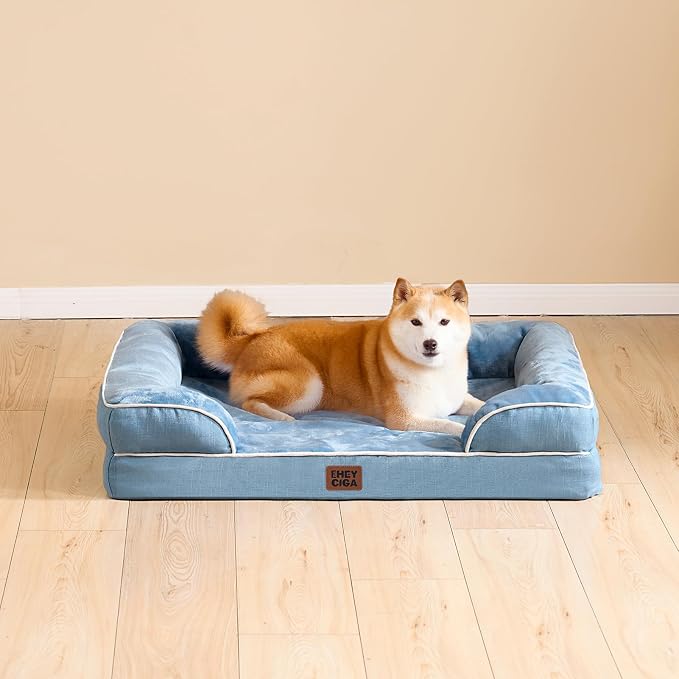 EHEYCIGA Orthopedic Dog Bed for Small Dogs, Waterproof Memory Foam Small Dog - Image 8