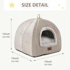 WINDRACING Cat Bed for Indoor Cats - Image 3