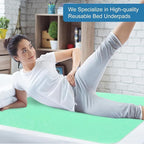 OUTCREATOR® Washable Bed Pads 34" x 76", Incontinence Mattress Protector - Image 7