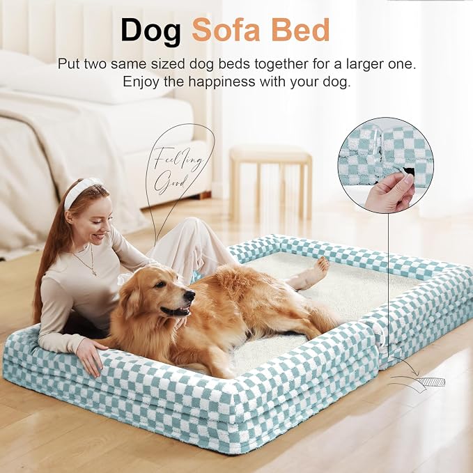 Large Dog Bed Orthopedic Washable: Beds Bolster XL Bed Big XLarge Dogs Egg - Image 3